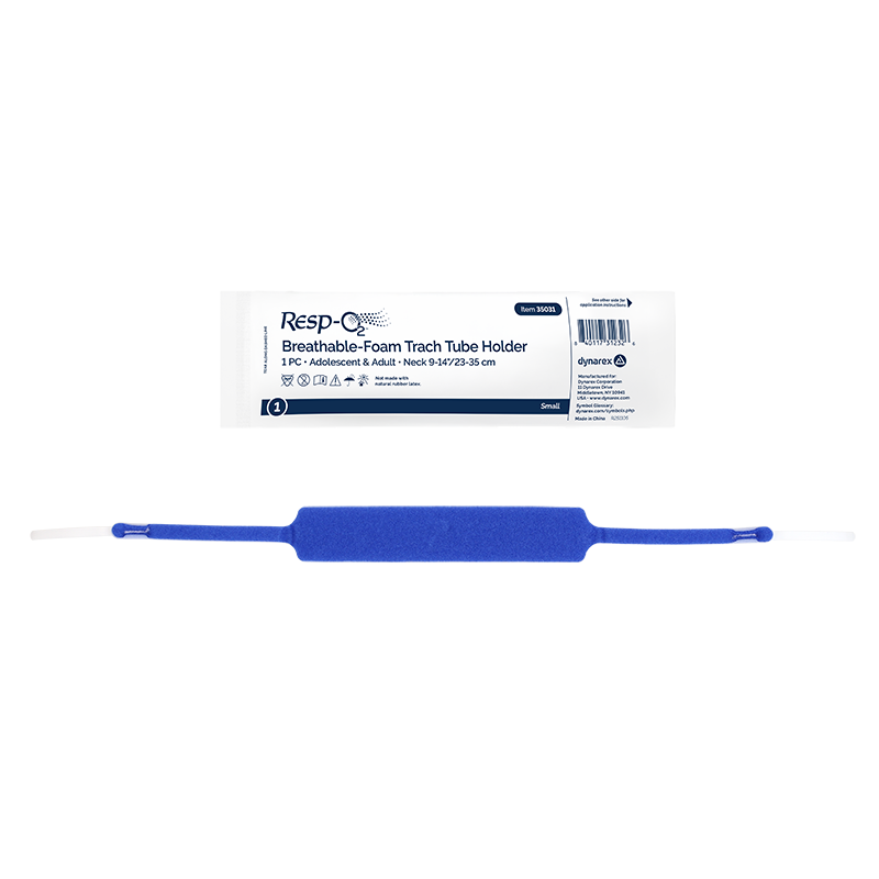 Dynarex Breathable-Foam Trach Tube Holder, 1-Piece