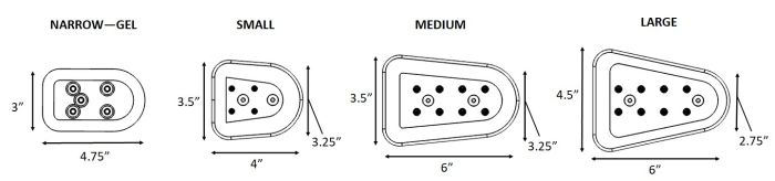 Therafin-Pad, Abductor Pad, Molded