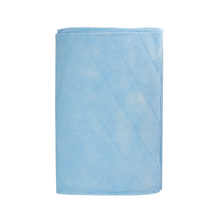 Dynarex Disposable Grey Blanket and Blue Non Woven Blanket