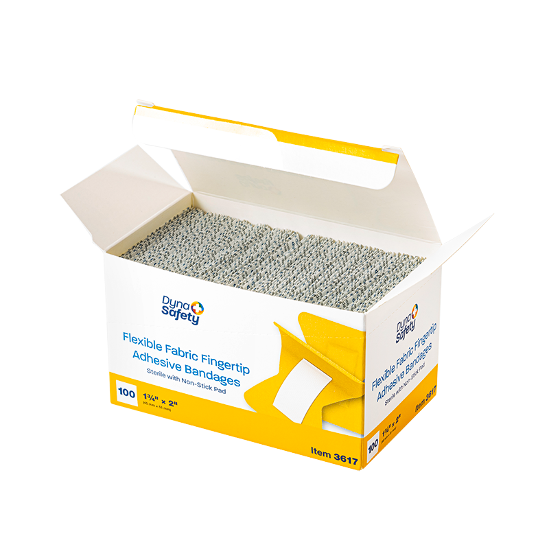 Dynarex Adhesive Fabric Bandages - Sterile