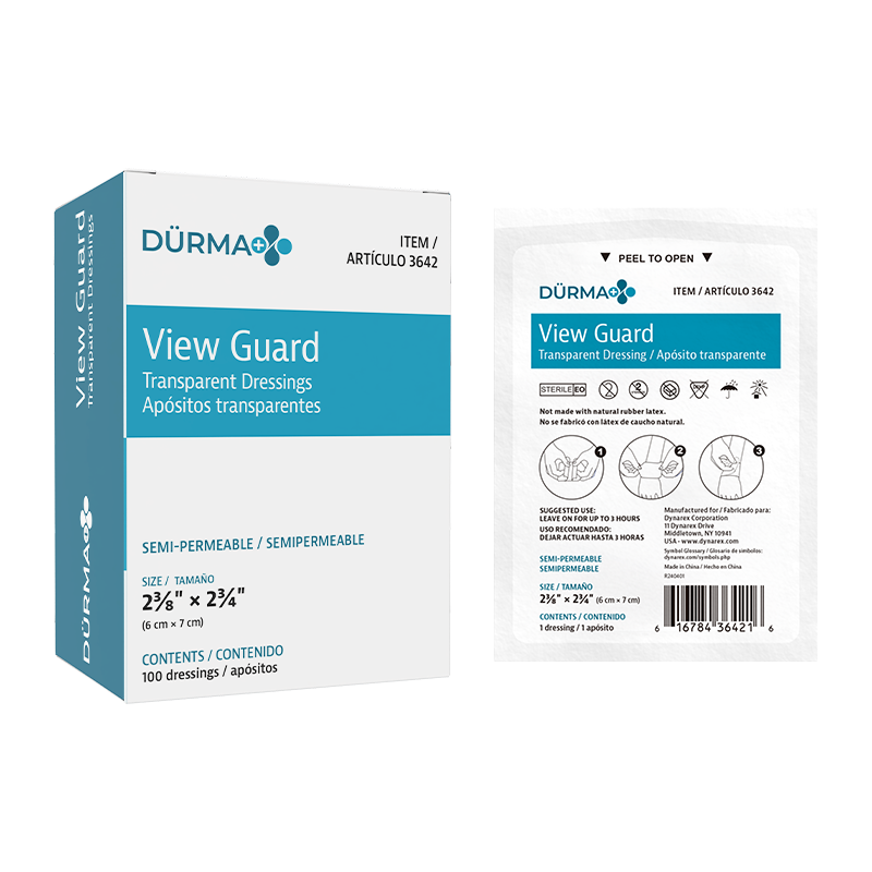 Dynarex View Guard Transparent Dressings - Sterile