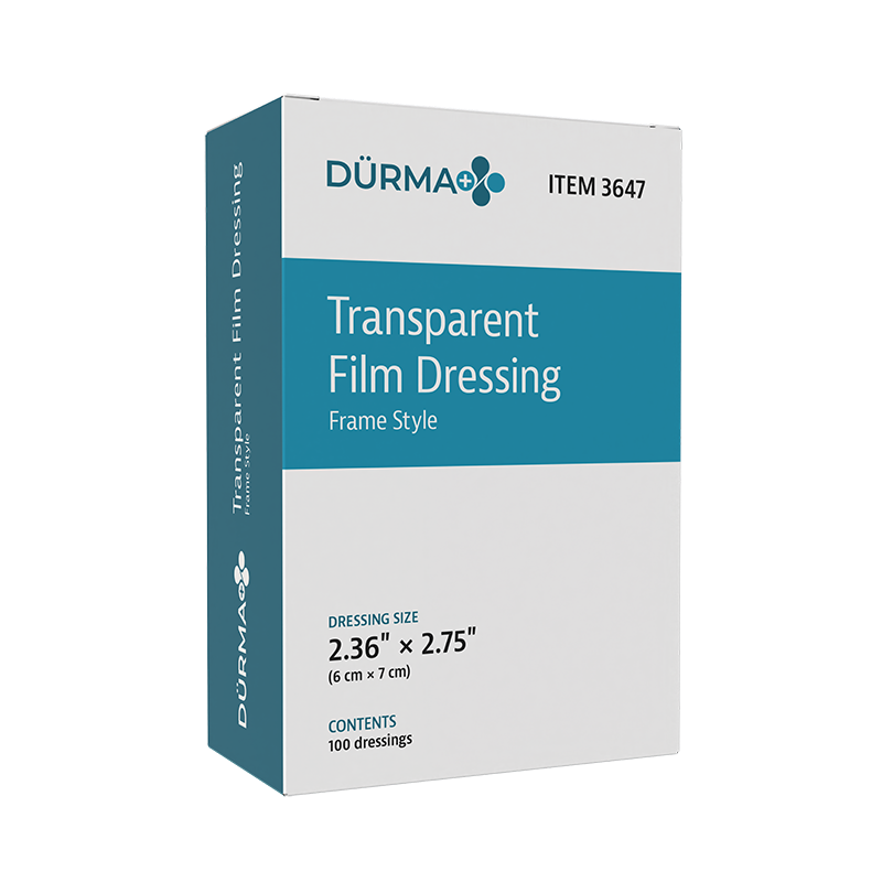 Dynarex Transparent Film Window Dressing Frame Style