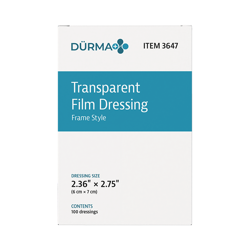 Dynarex Transparent Film Window Dressing Frame Style