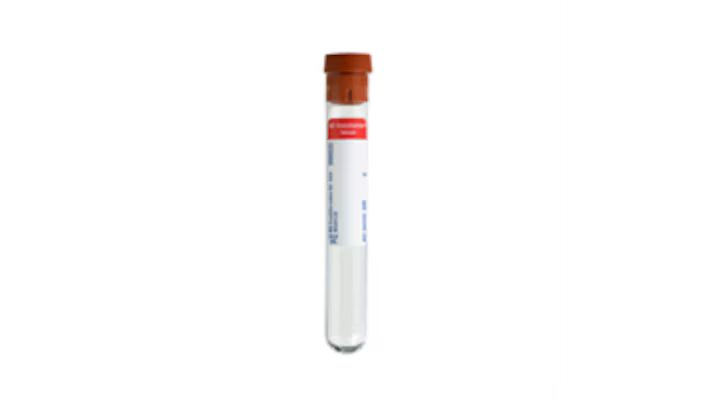 BD-366430 Glass Tube, Conventional Stopper, 16 x 100mm, 10mL, Red, No Additive, 100/bx (Continental US Only)