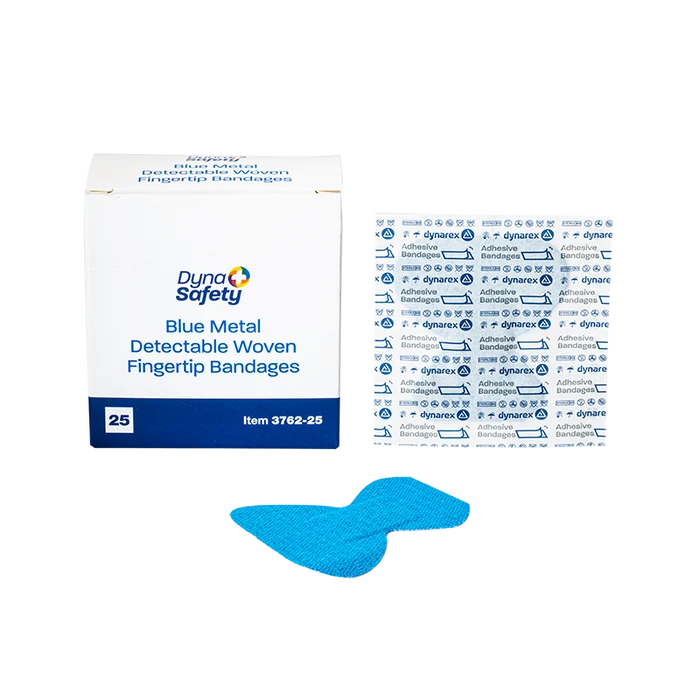 Dynarex Blue Metal Detectable Woven Bandage