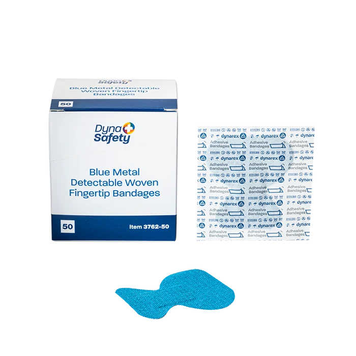 Dynarex Blue Metal Detectable Woven Bandage