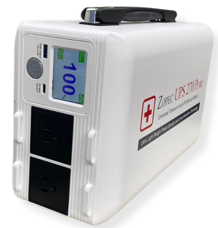 Zopec Medical-U270PSY120 UPS270 Pure Battery System  (Use Discount Code VMS5 for Extra 5% Off)