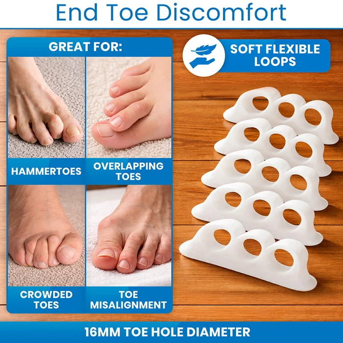 Vive Health-INS1044WHT 3-Loop Hammer Toe Splint