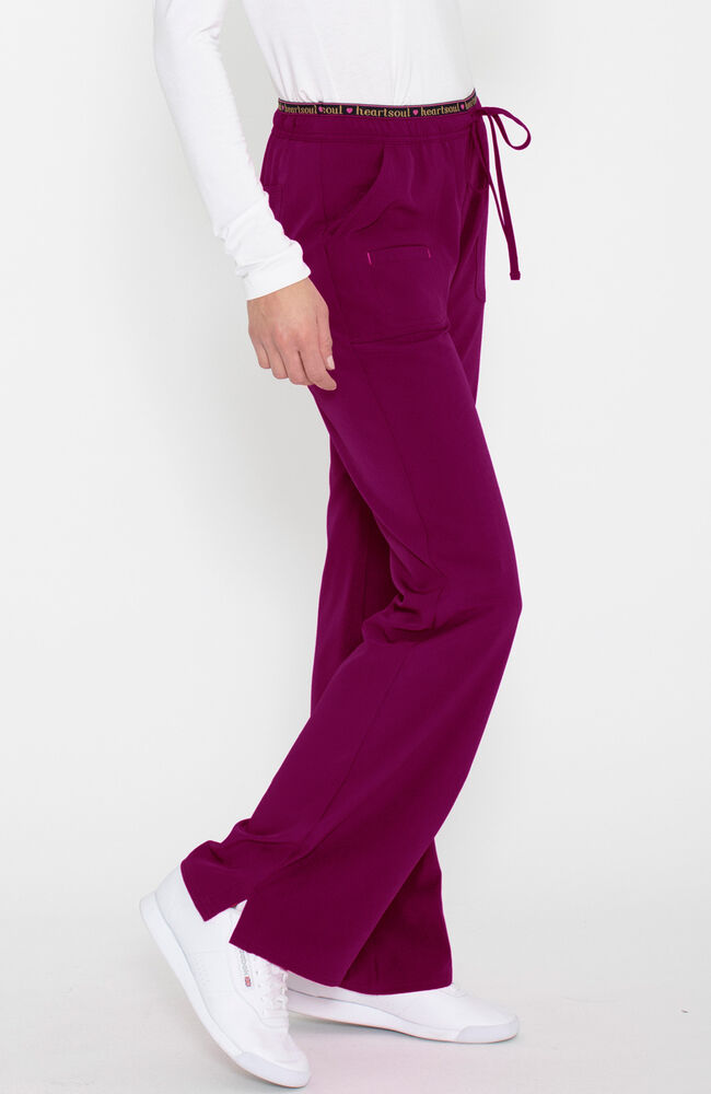 Break On Through by HeartSoul Women's Heart Breaker Drawstring Scrub Pant - Tall