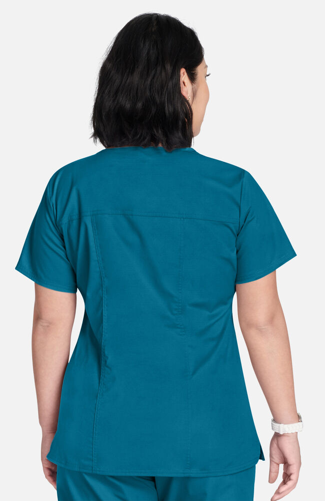 Cherokee Medical Allura Women’s Three front pockets V-Neck Top