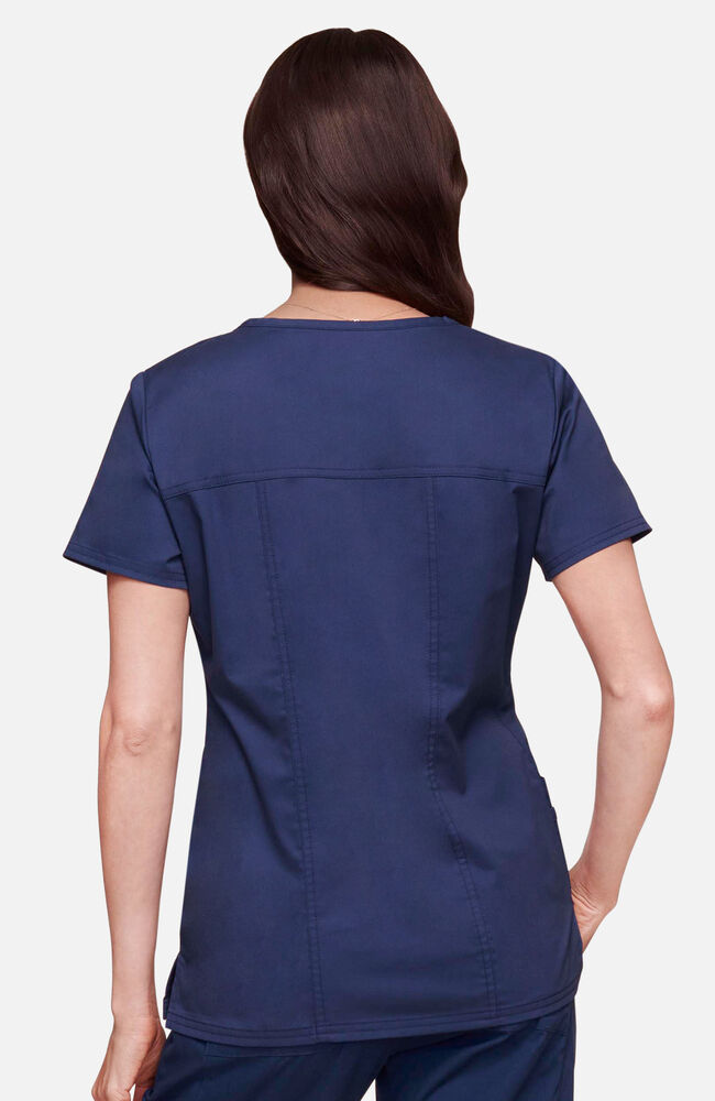 Cherokee Medical Allura Women’s Three front pockets V-Neck Top