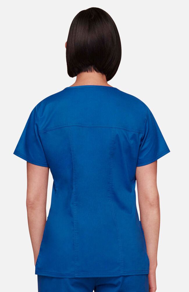 Cherokee Medical Allura Women’s Three front pockets V-Neck Top