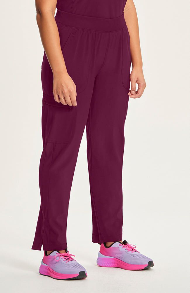 Infinity Women's Mid Rise Tapered Leg Pull-On Scrub Pant - Regular