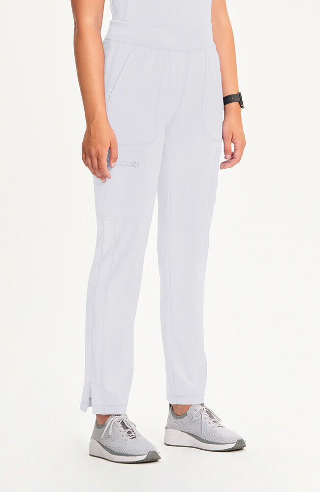 Infinity Women's Mid Rise Tapered Leg Pull-On Scrub Pant - Tall
