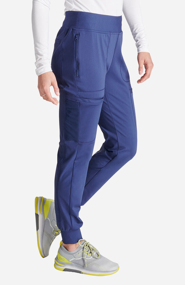 Cherokee Medical FORM Women's Mid Rise Jogger Scrub Pant - Tall