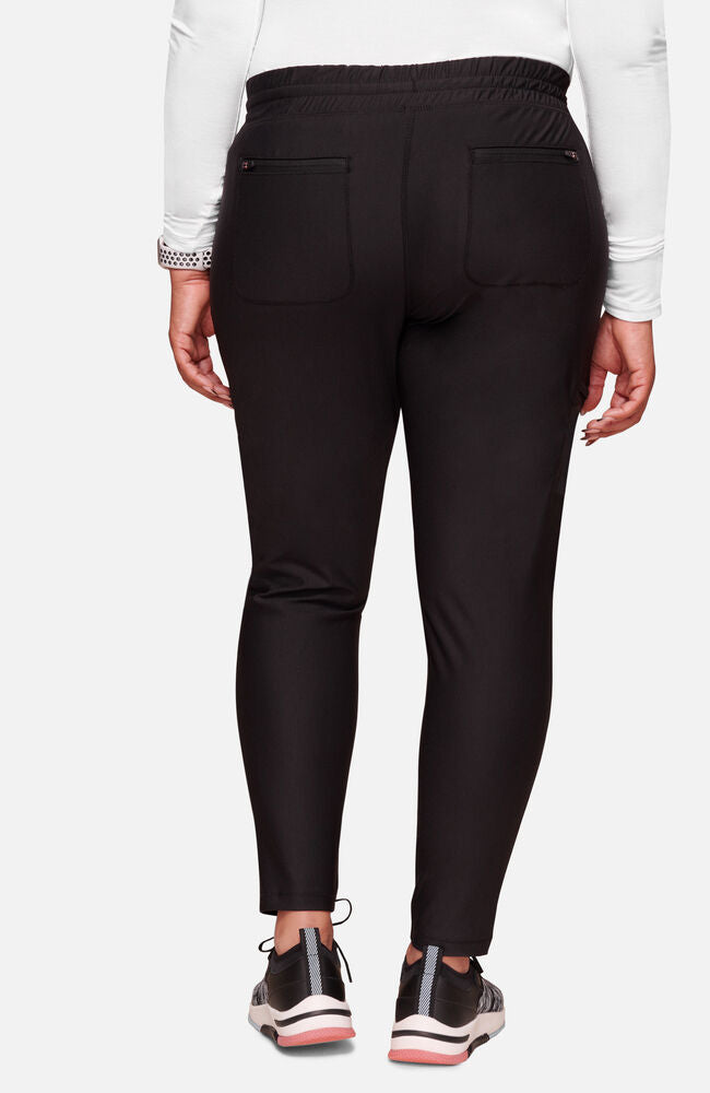 Cherokee Medical Women's Mid Rise Tapered Leg Drawstring Scrub Pant, Tall