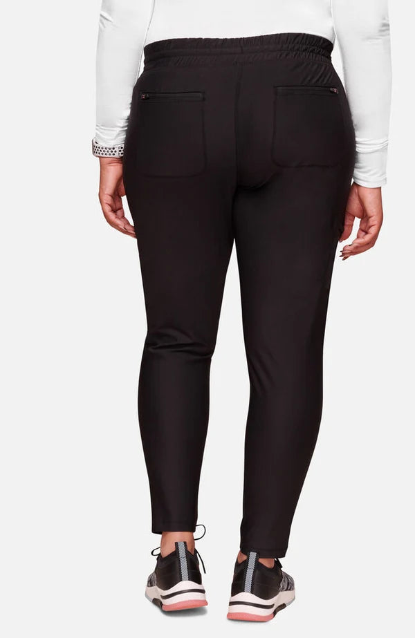 Cherokee Medical FORM Women's Mid Rise Tapered Leg Drawstring Scrub Pant - Petite