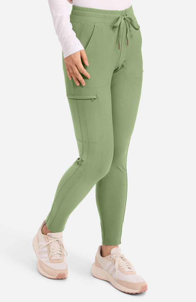 Cherokee Medical FORM Women's Mid Rise Tapered Leg Drawstring Scrub Pant - Regular