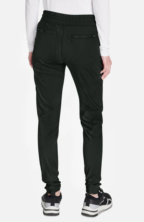 Cherokee Medical FORM Women's Mid Rise Tapered Leg Drawstring Scrub Pant - Petite
