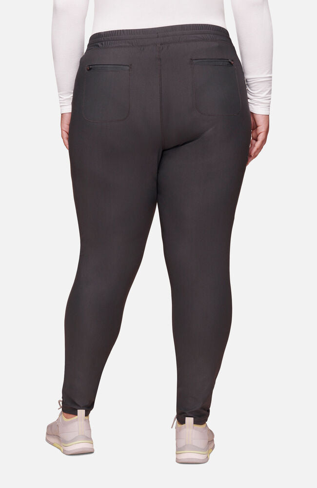 Cherokee Medical Women's Mid Rise Tapered Leg Drawstring Scrub Pant, Tall