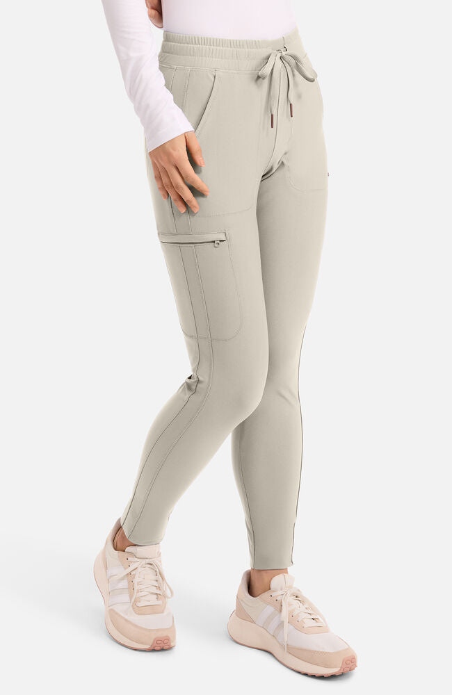 Cherokee Medical FORM Women's Mid Rise Tapered Leg Drawstring Scrub Pant - Regular