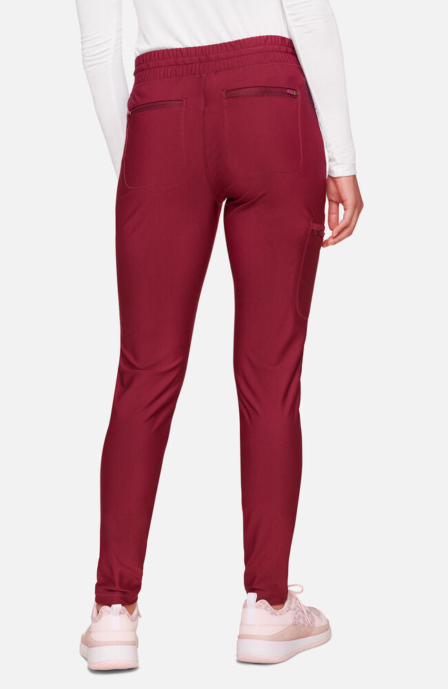 Cherokee Medical Women's Mid Rise Tapered Leg Drawstring Scrub Pant, Tall