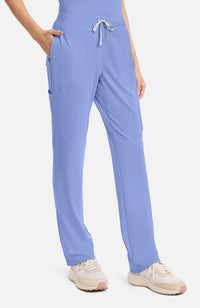 Cherokee Medical Women's 5-Pocket Straight Leg Scrub Pant - Petite
