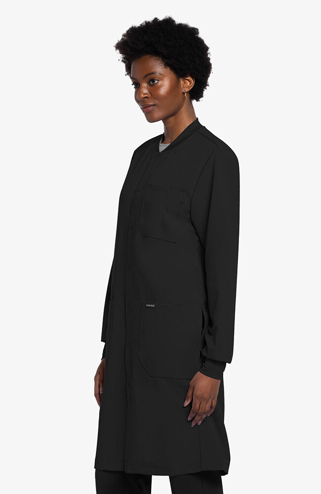 Cherokee Medical PROJECT LAB Unisex 40" Snap Front Lab Coat