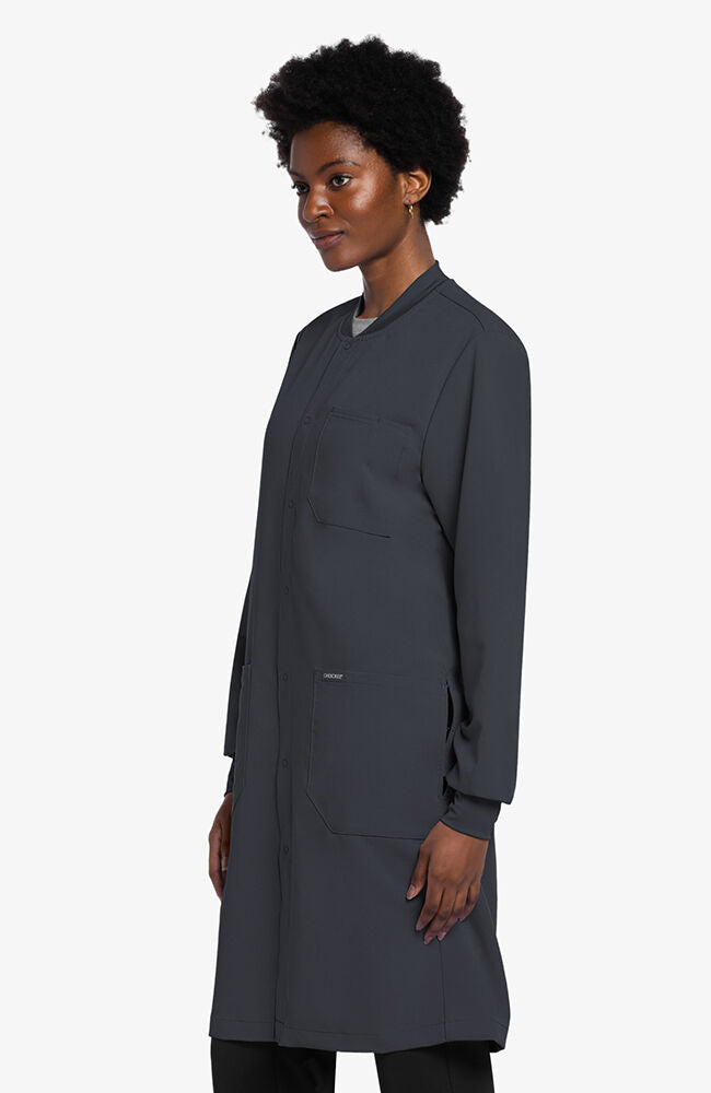Cherokee Medical PROJECT LAB Unisex 40" Snap Front Lab Coat