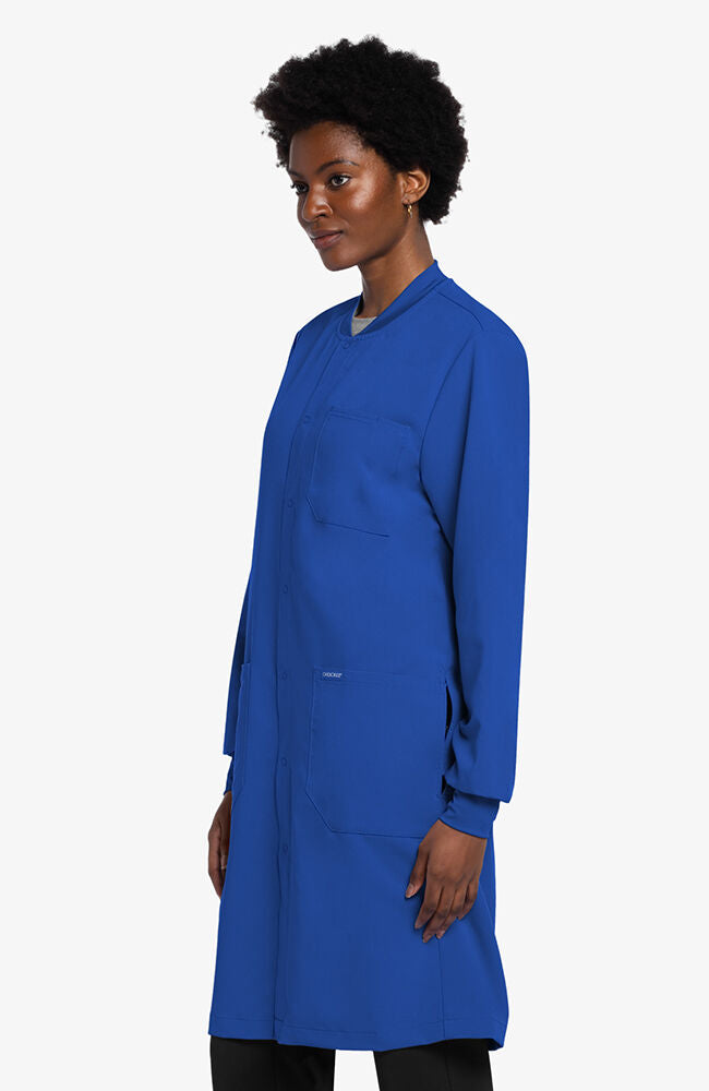 Cherokee Medical PROJECT LAB Unisex 40" Snap Front Lab Coat