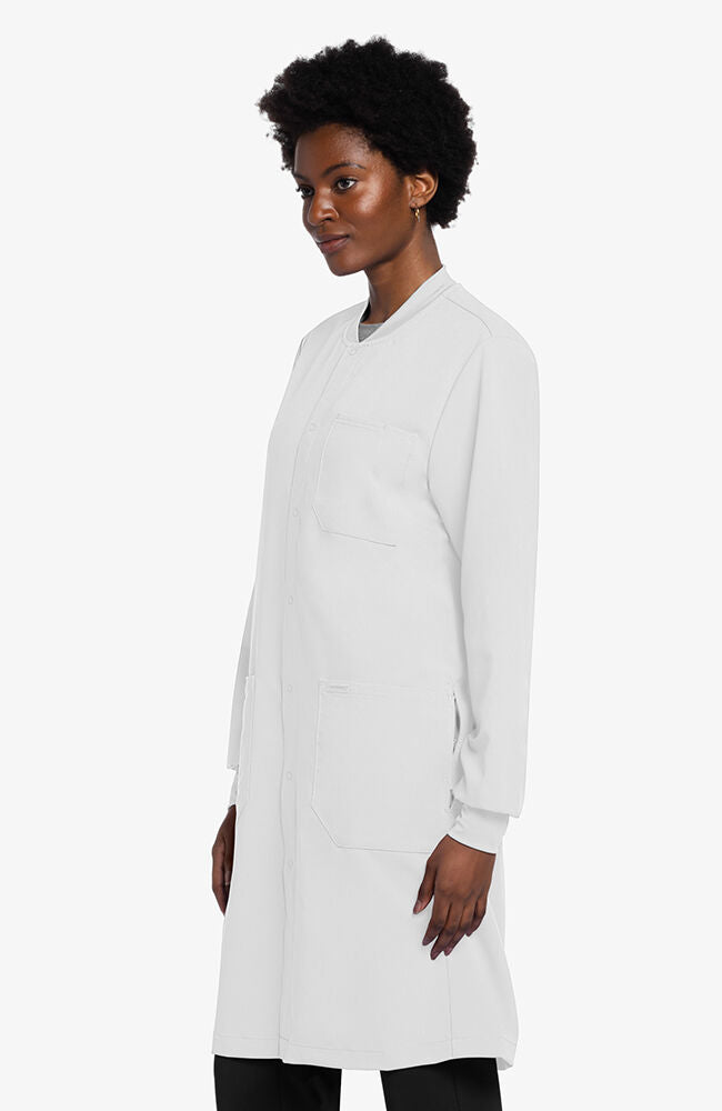 Cherokee Medical PROJECT LAB Unisex 40" Snap Front Lab Coat