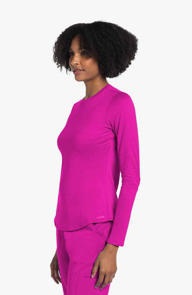 Cherokee Medical BASICS Women's Long Sleeve Underscrub Knit Tee