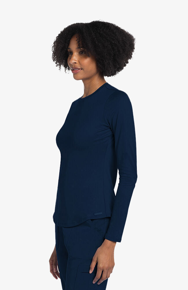 Cherokee Medical BASICS Women's Long Sleeve Underscrub Knit Tee
