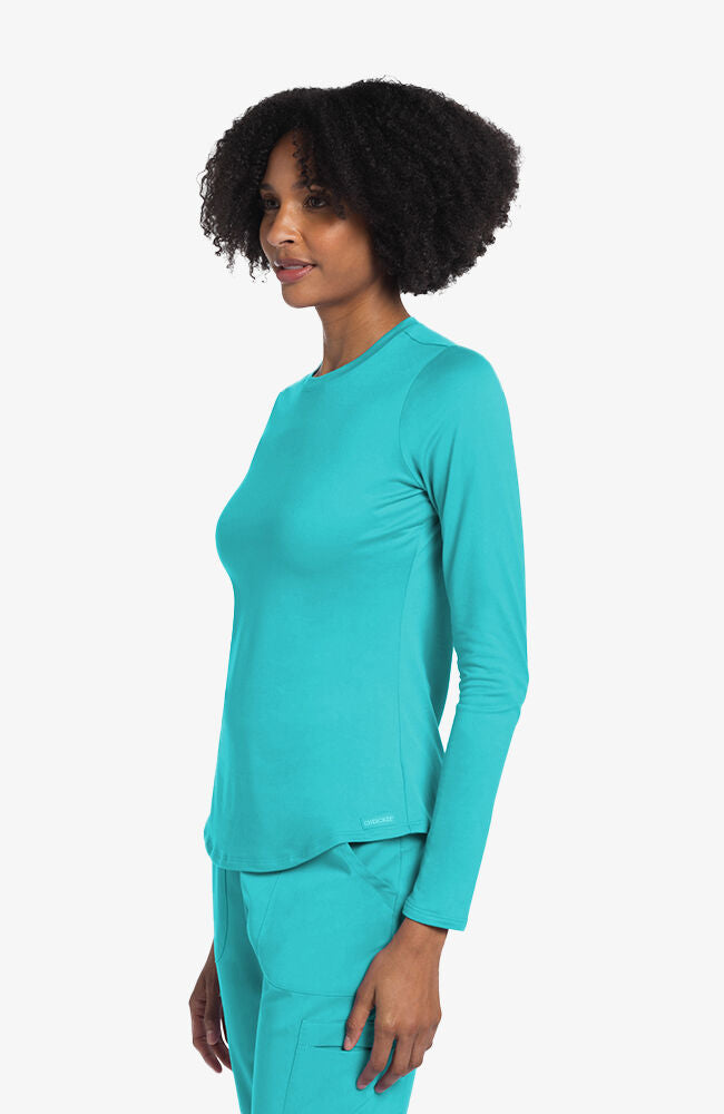 Cherokee Medical BASICS Women's Long Sleeve Underscrub Knit Tee