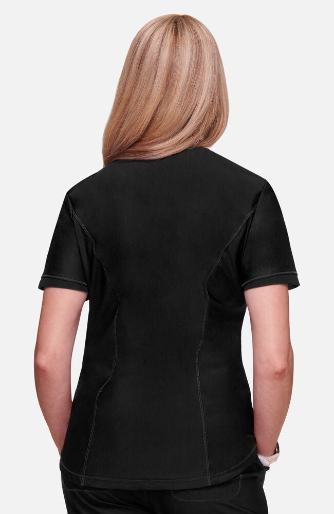 Cherokee Medical FORM Women's Curved Hemline V-Neck Scrub Top