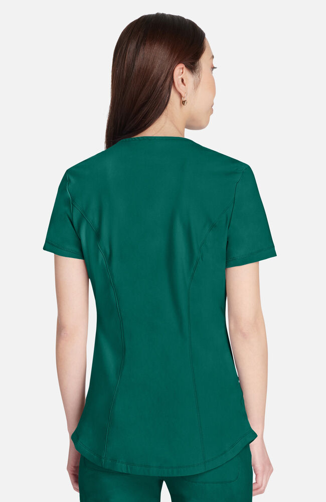 Cherokee Medical FORM Women's Curved Hemline V-Neck Scrub Top