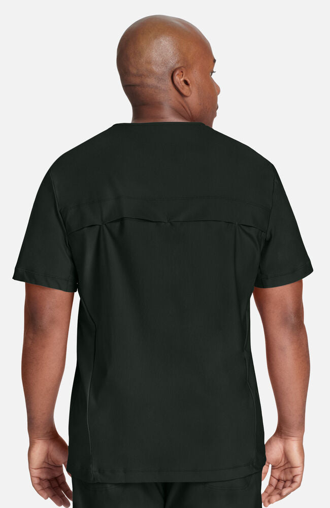 Cherokee Medical FORM Men's Mesh Panel Chest Pocket V-Neck Scrub Top