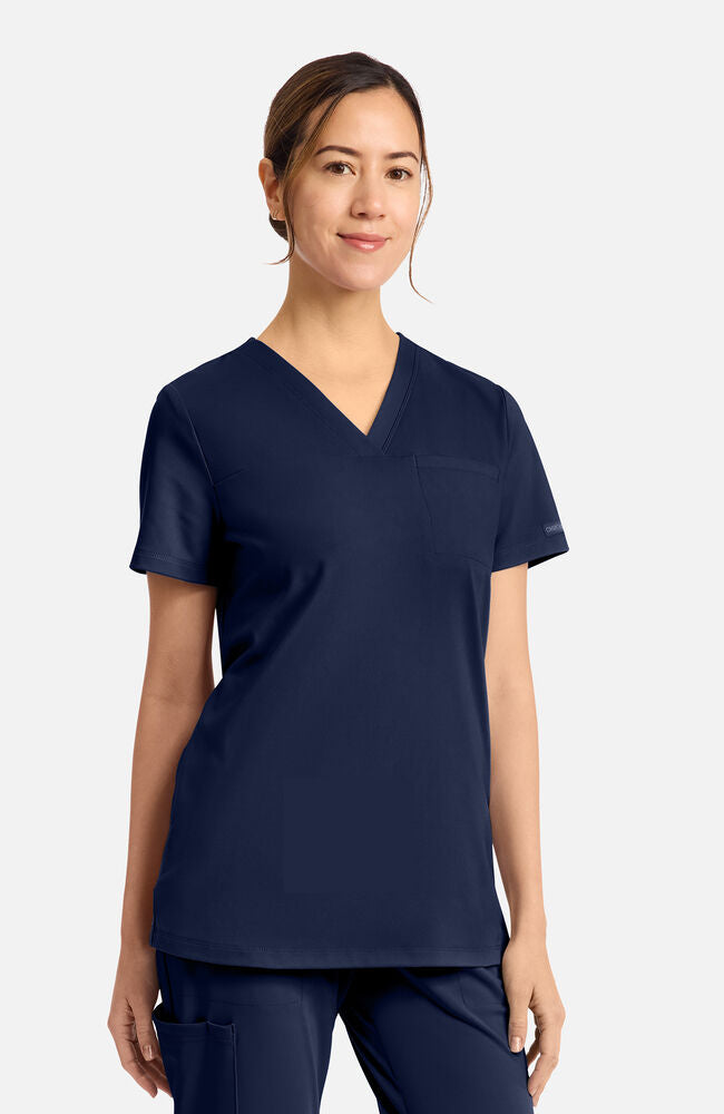 Cherokee Medical ACHIEVE Women's Tuck-In V-Neck Scrub Top