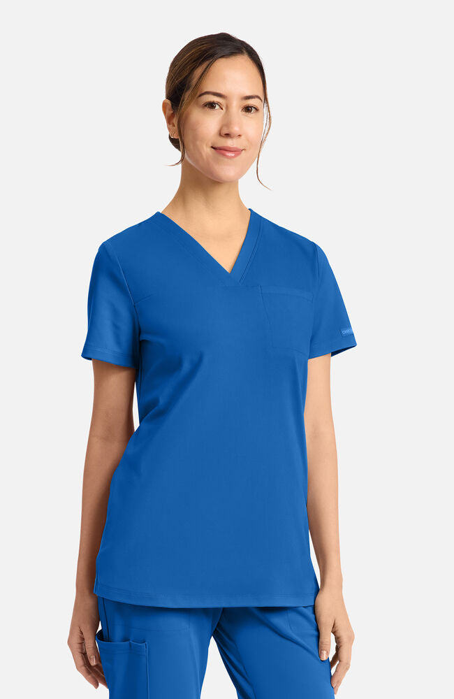 Cherokee Medical ACHIEVE Women's Tuck-In V-Neck Scrub Top