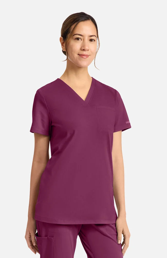 Cherokee Medical ACHIEVE Women's Tuck-In V-Neck Scrub Top