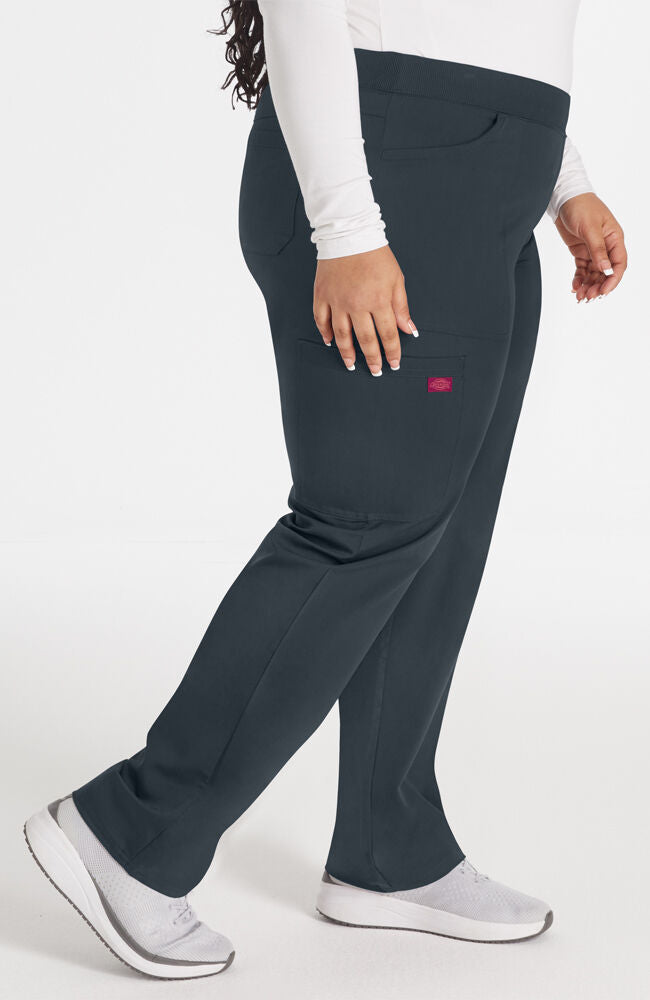 Dickies Balance Women's Mid Rise Tapered Leg Pull-On Scrub Pant - Regular