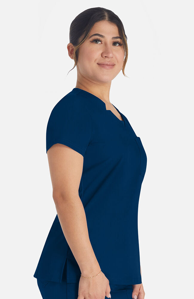 Balance by Dickies Women's Notched V-Neck Scrub Top