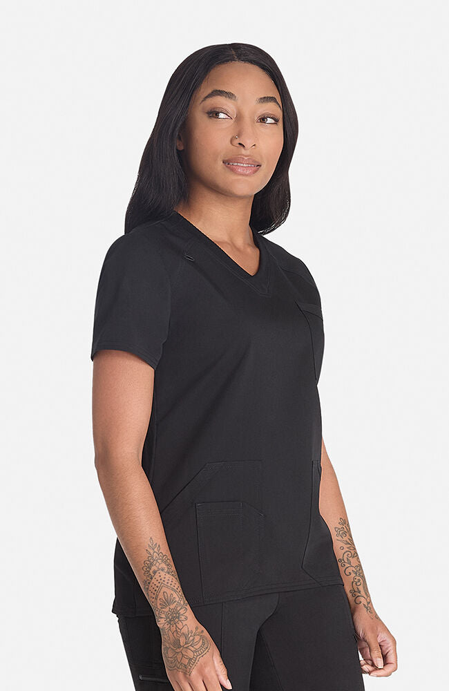 Balance by Dickies Women's V-Neck Solid Scrub Top