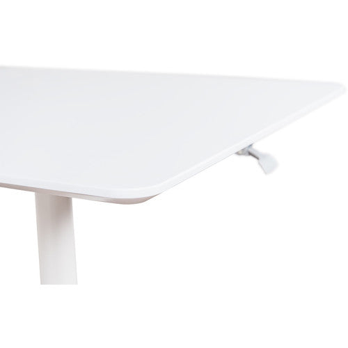 Luxor Pneumatic Height-Adjustable Square Café Table
