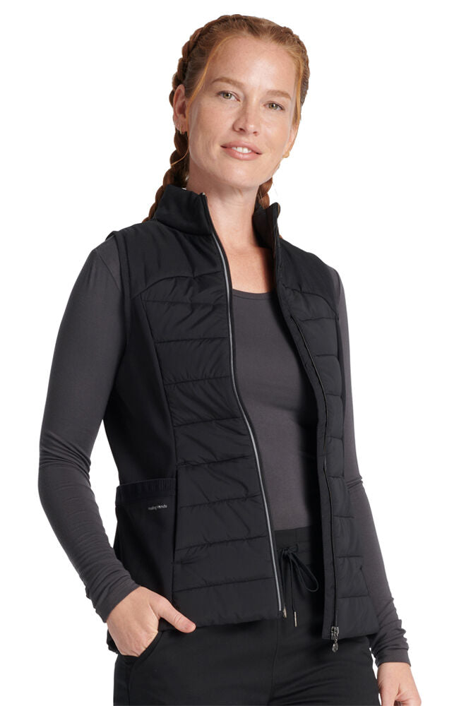 Lifestyle by Healing Hands Women's Khloe Sleeveless Scrub Jacket