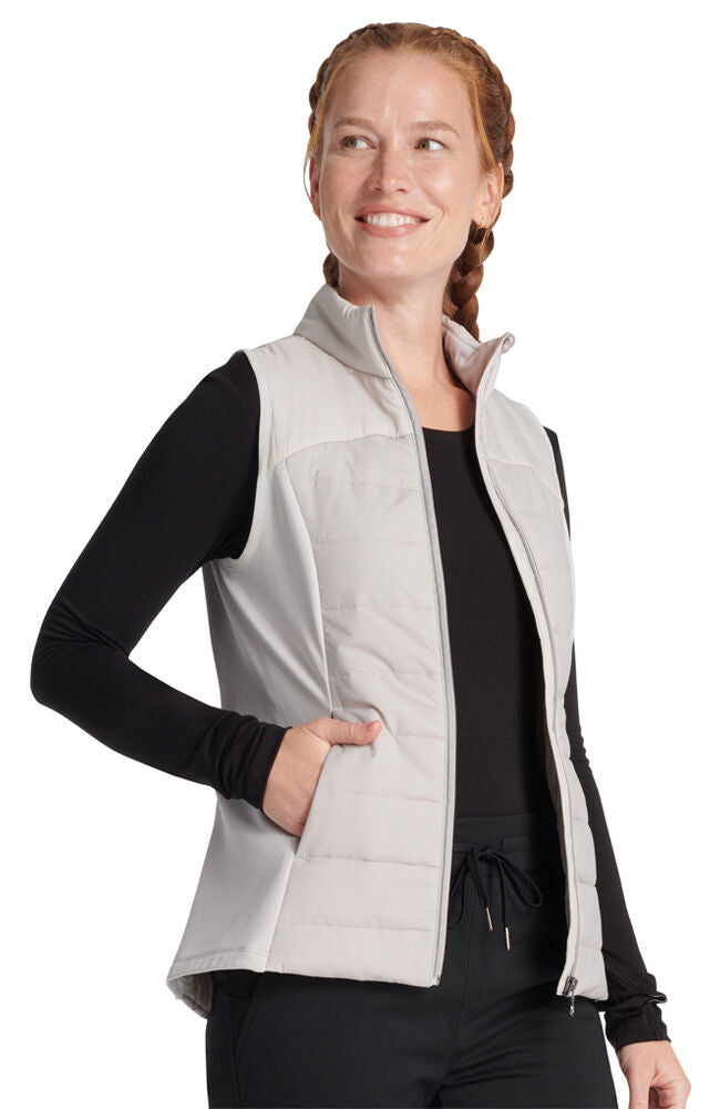 Lifestyle by Healing Hands Women's Khloe Sleeveless Scrub Jacket