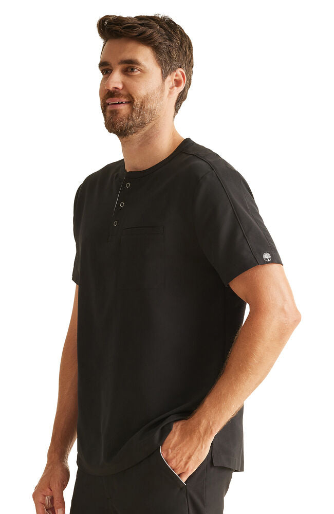 360 by Healing Hands Men's Shane Henley Scrub Top