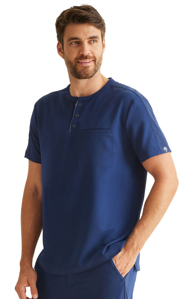 360 by Healing Hands Men's Shane Henley Scrub Top