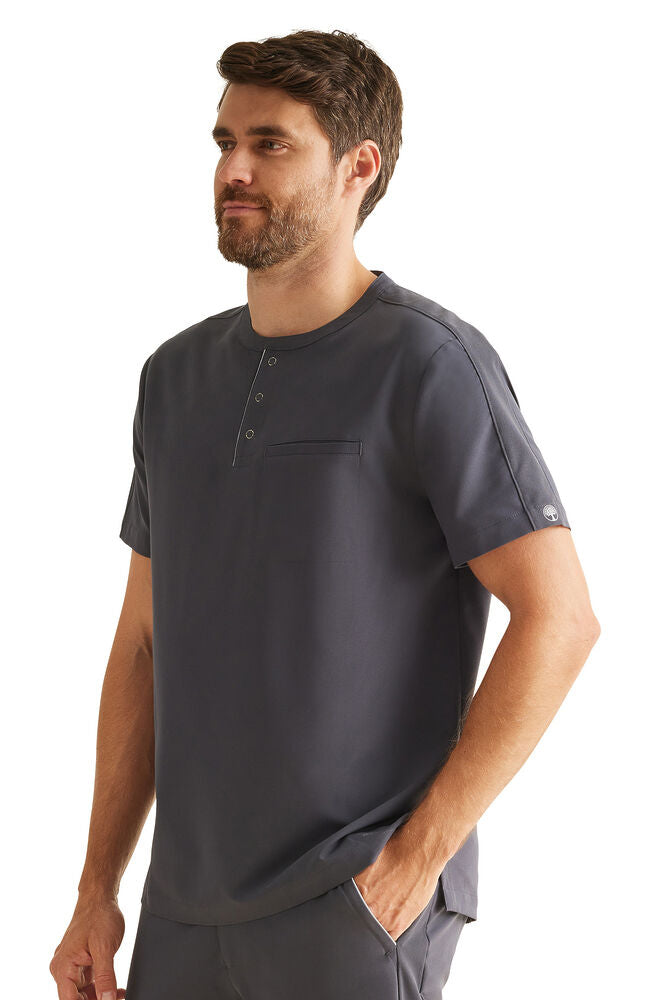 360 by Healing Hands Men's Shane Henley Scrub Top