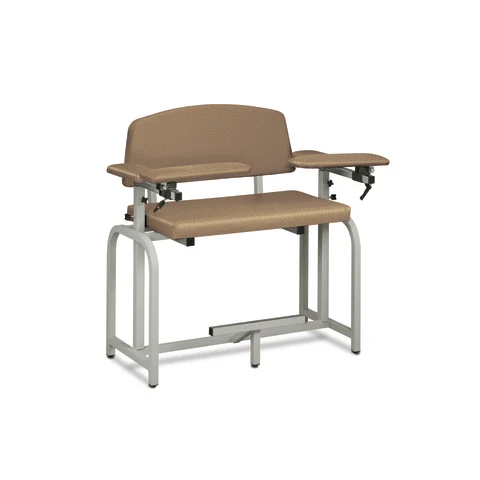 Marketlab Vinyl Extra-Tall and Wide Phlebotomy Chair
